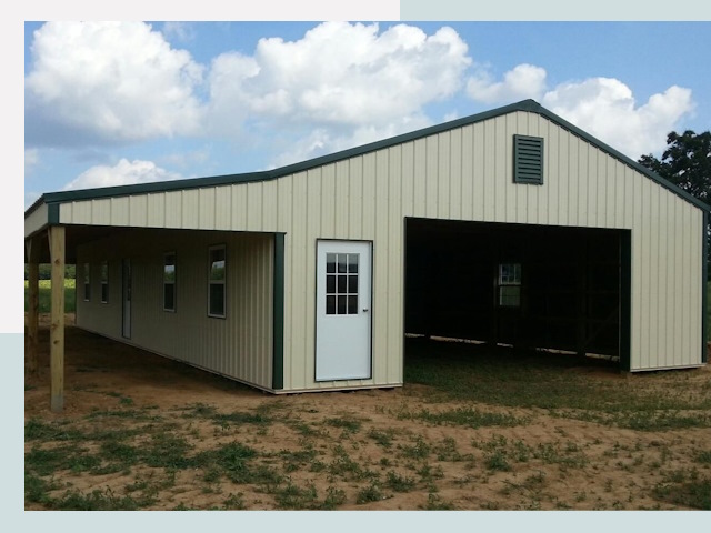 Строительство конюшен в Нурлате