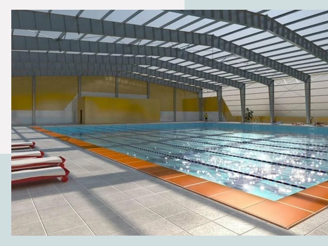 Строительство крытых бассейнов в Нурлате