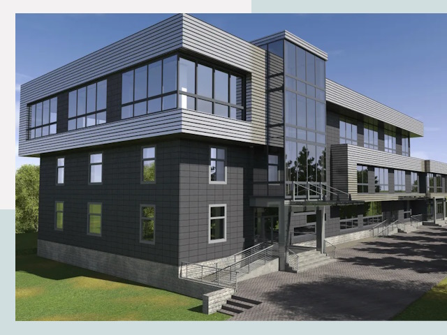 Административные здания в Нурлате