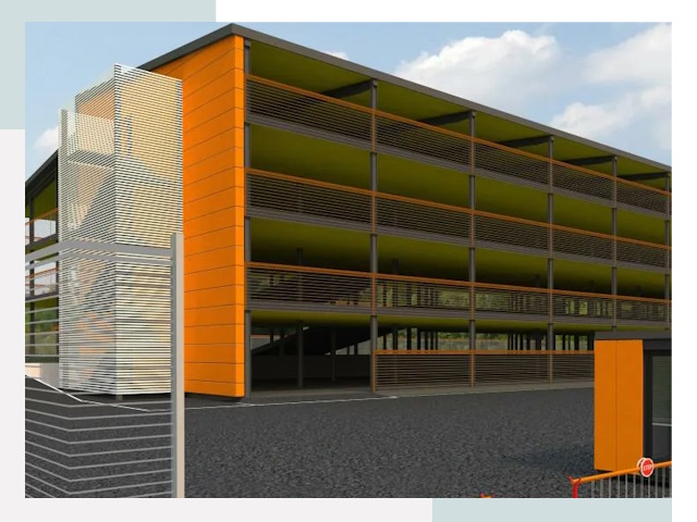 Многоуровневые паркинги в Нурлате