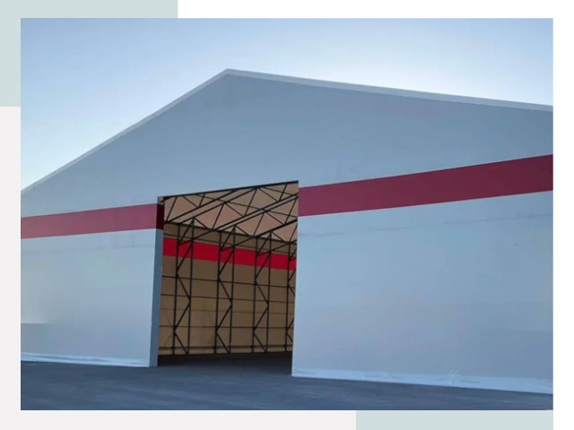 Быстровозводимые ангары в Нурлате