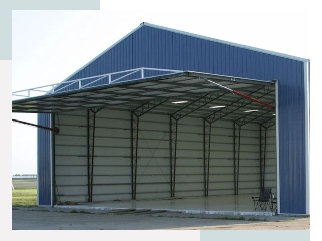 Прямо стенные ангары в Нурлате