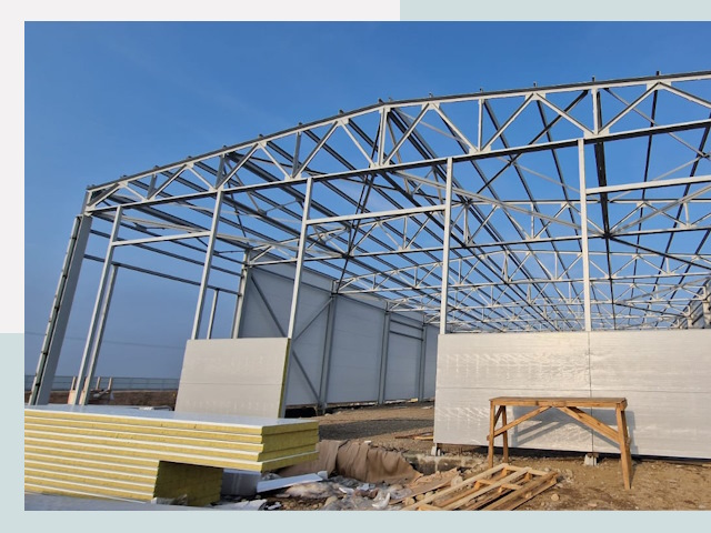 Утепленные ангары в Нурлат от 626 руб. за м²