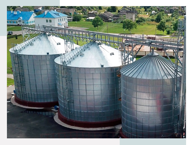 Металлические силосы в Нурлате