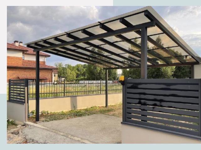 Металлические навесы в Нурлат от 626 руб. за м²