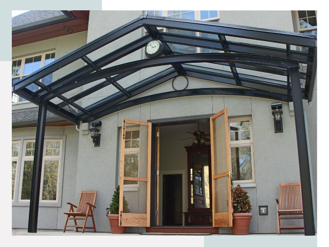 Козырьки металлические в Нурлате