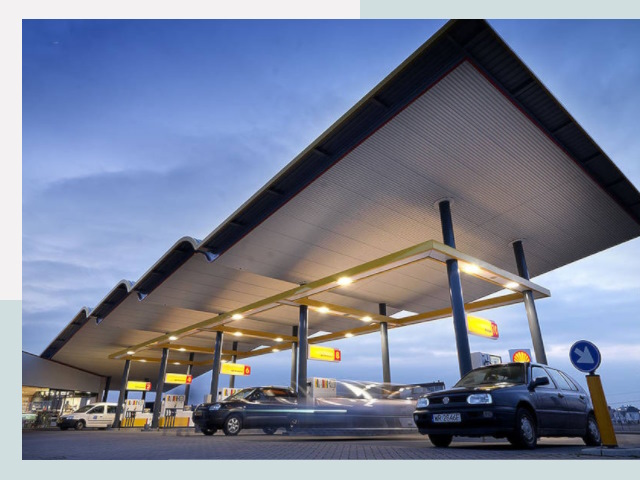 Навесы для АЗС в Нурлат от 626 руб. - Защита и комфорт