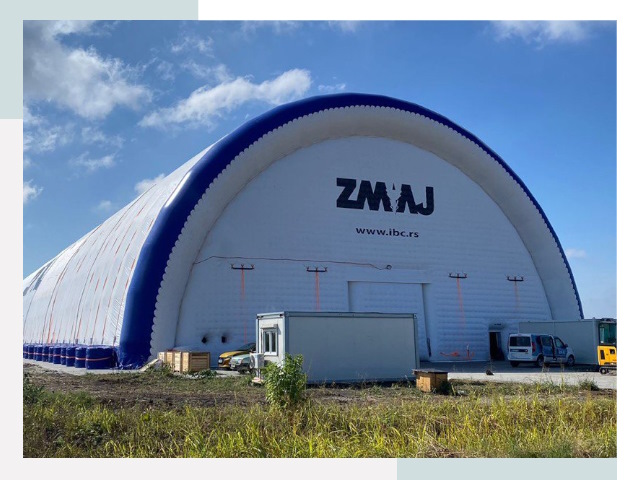 Брендирование ангаров в Нурлате