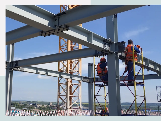 Монтаж металлоконструкций в Нурлате